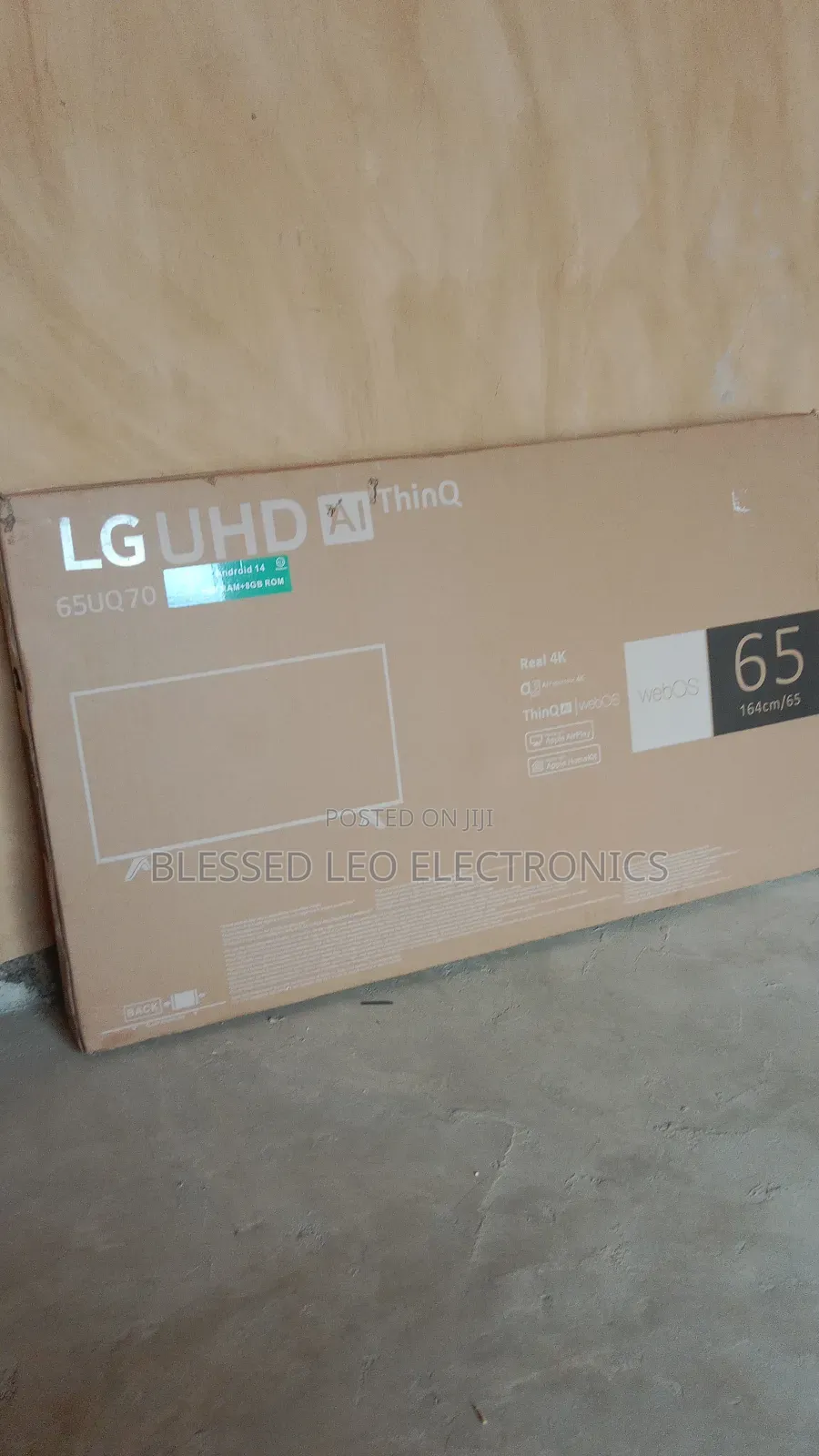 Smart 65 Inches Android 14 Version With Voice Activation