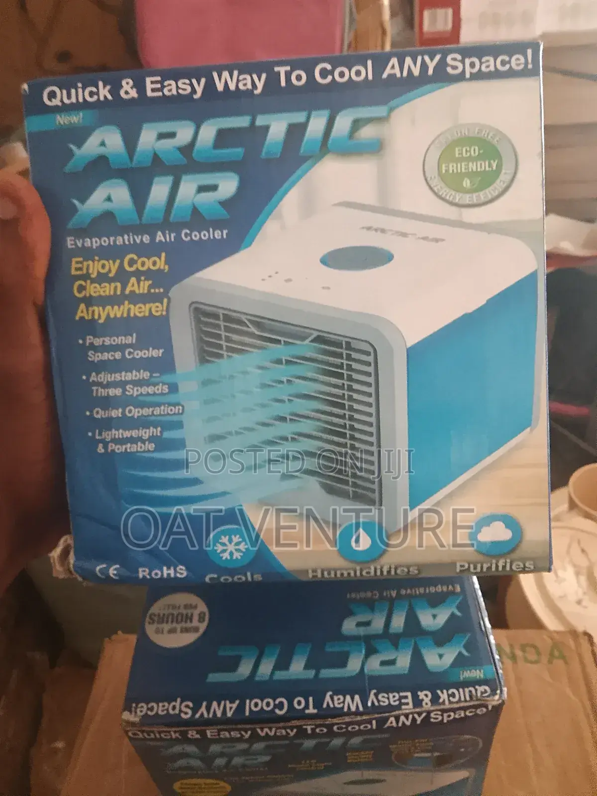 Arctic Air Ultra Portable Ac-3in1 Evaporative Air Cooler Humidifier