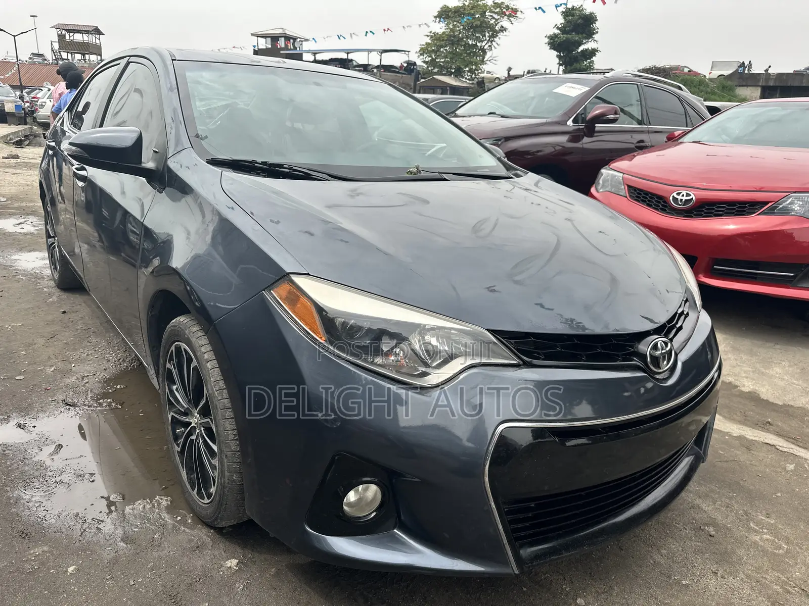 Toyota Corolla S Plus 4dr Sedan (1.8L 4cyl 6M) 2015 Gray