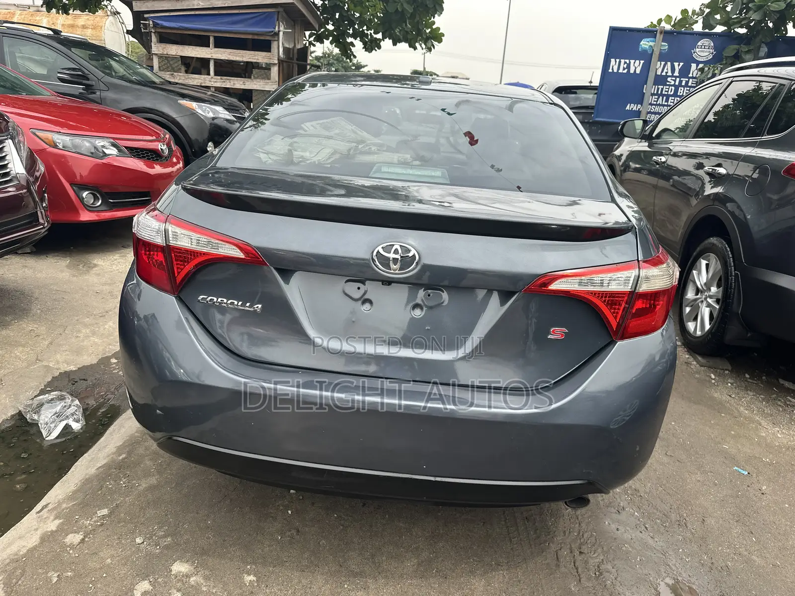 Toyota Corolla S Plus 4dr Sedan (1.8L 4cyl 6M) 2015 Gray