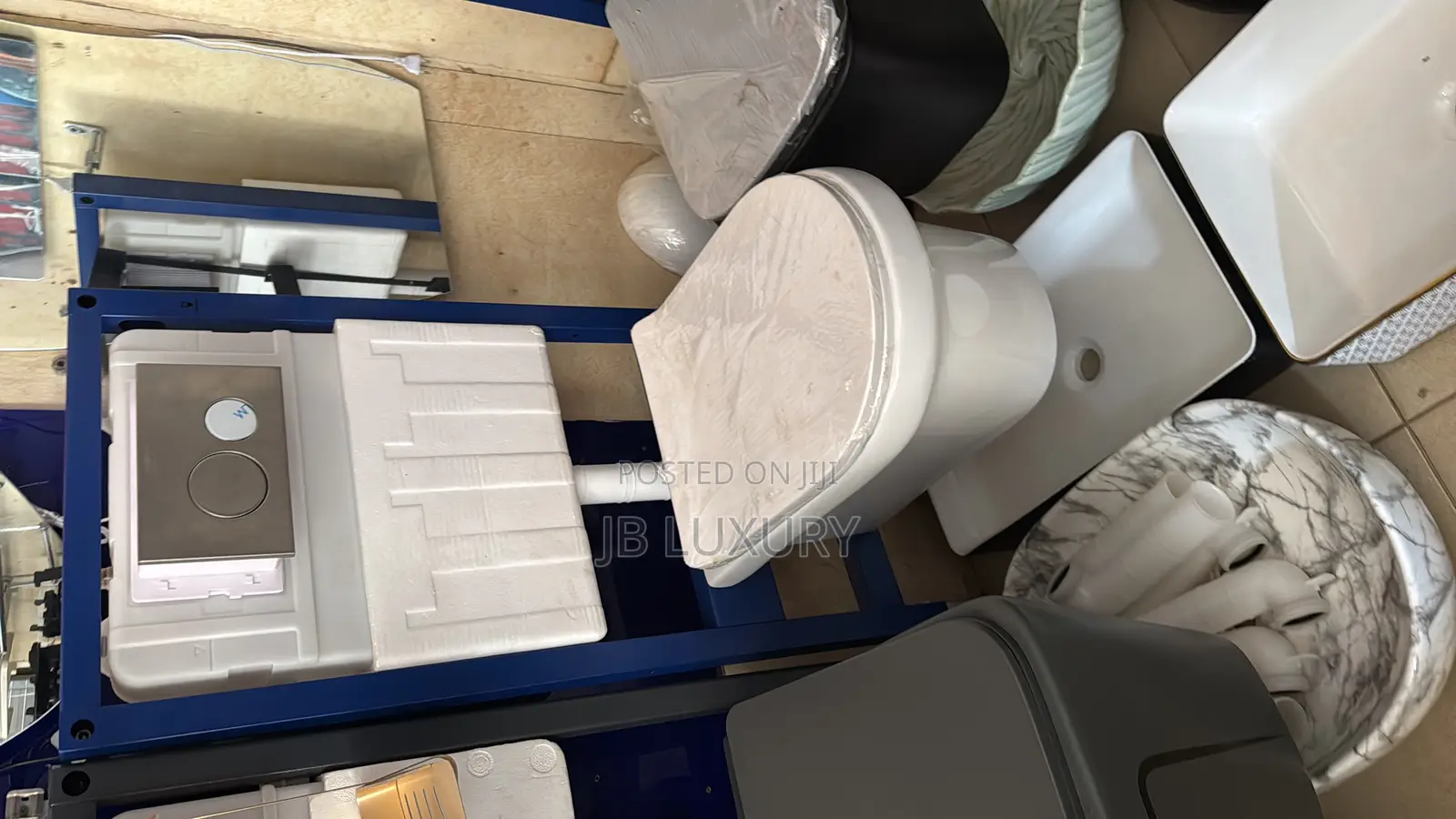 Inbuilt Conduit Toilet