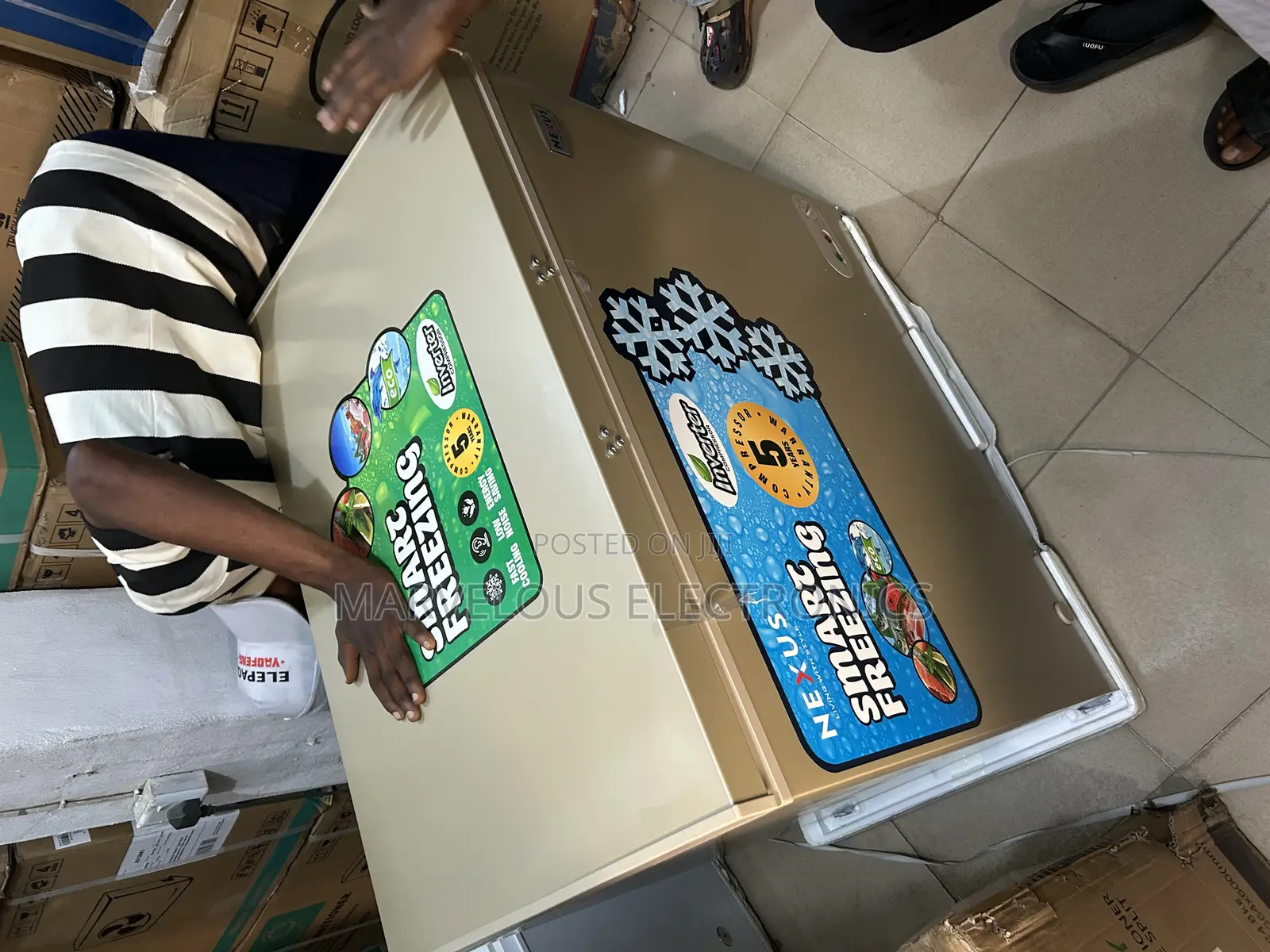 Brand New Nexus 200l Model 265 Inverter Chest Freezer Available