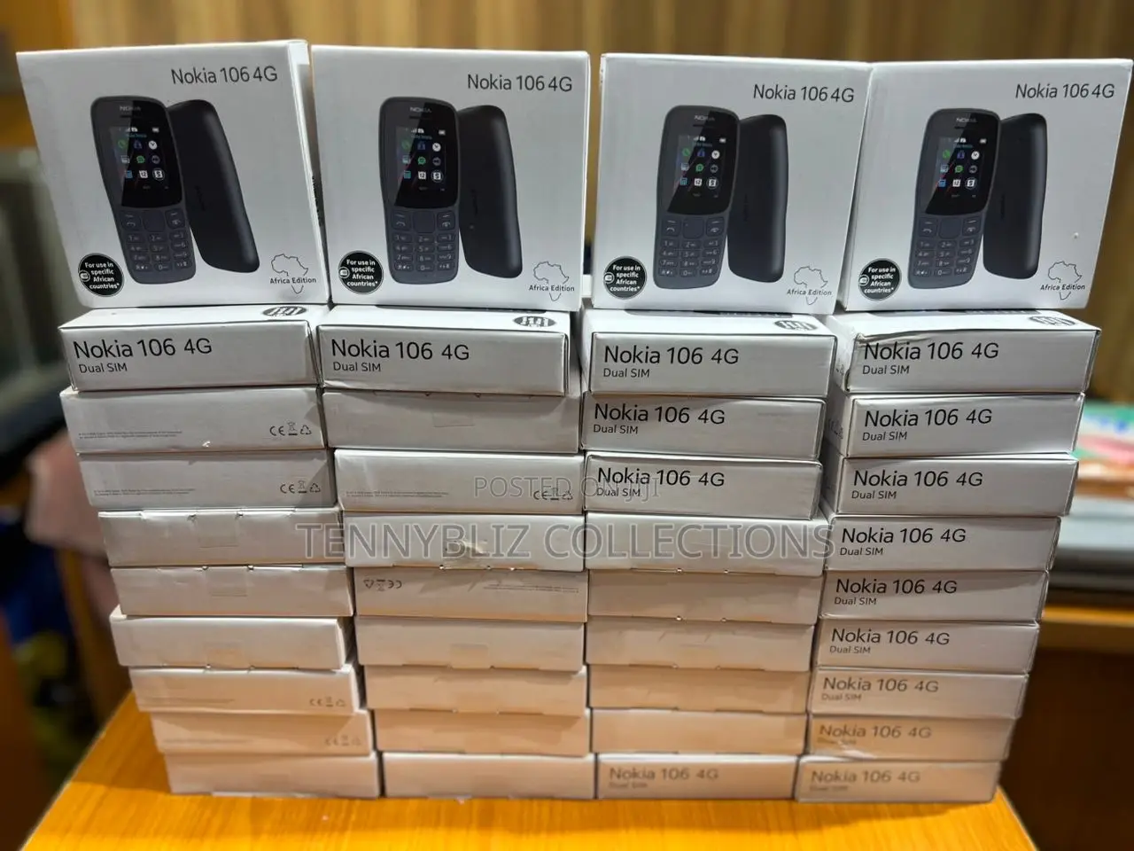 New Nokia 106 Black