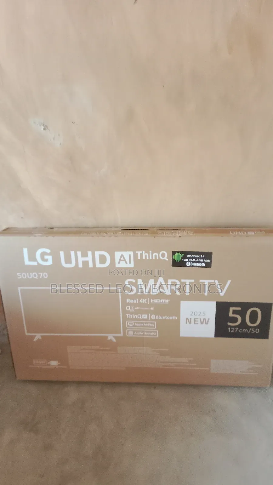50 Inches Smart Android Freamless Screen Cloud Tv