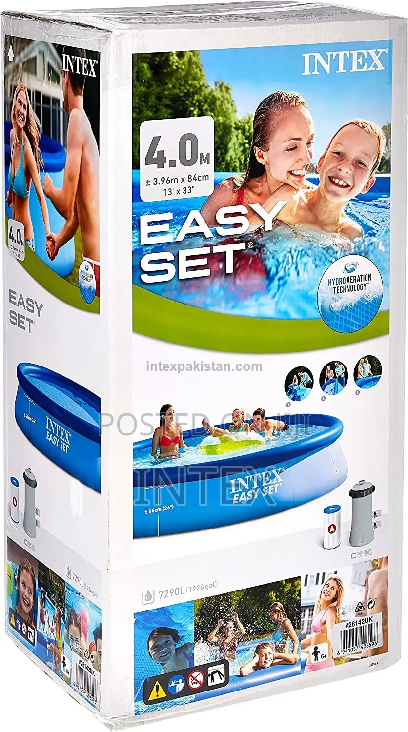 Intex Easy Set Swimming Pool With Filter Pump (13' X 33")
