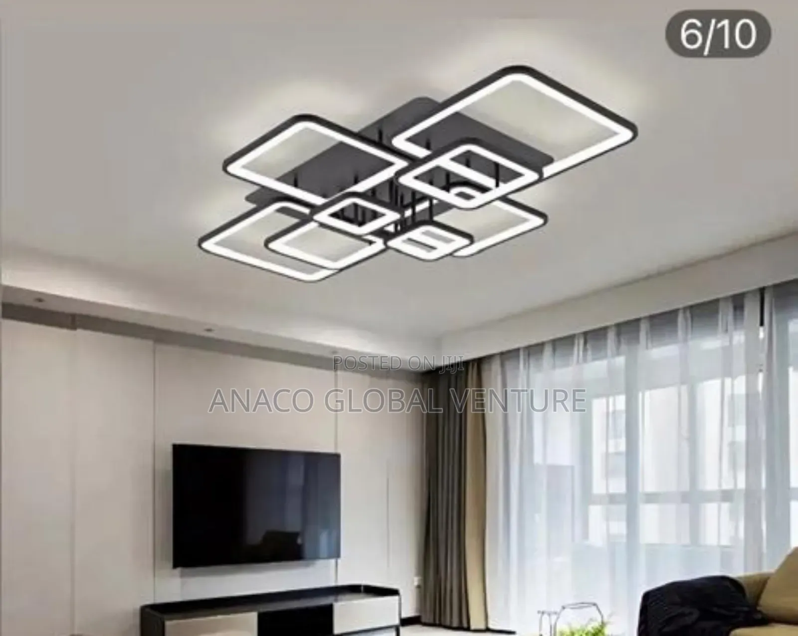 Modern Flush Chandelier for Your Luxury Homes 3 Colours Light