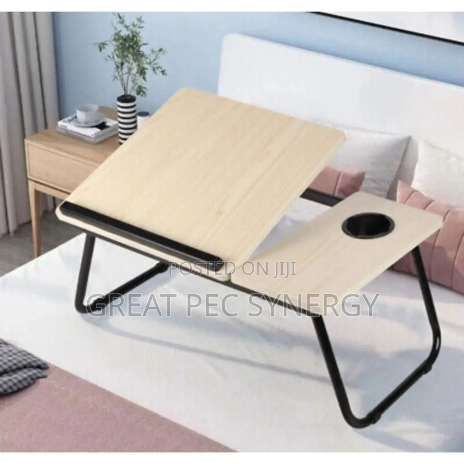Elevated Bedside Laptop Table