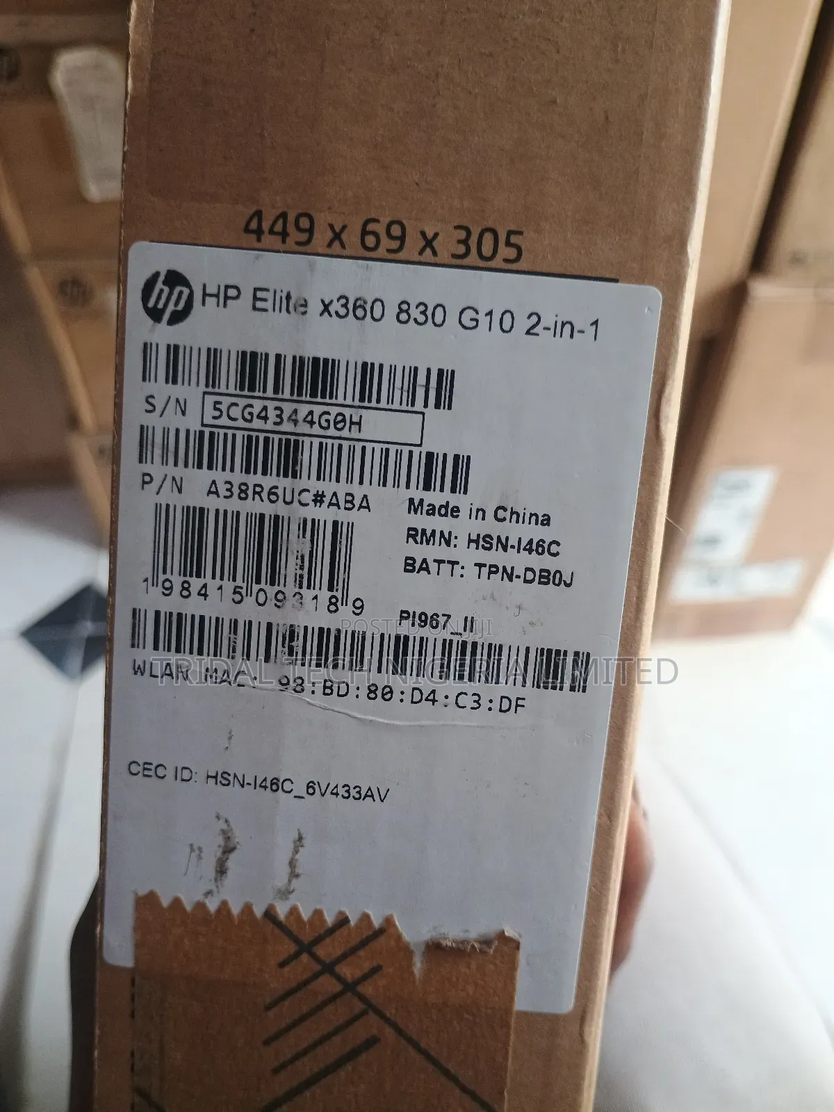 New Laptop HP EliteBook 830 16GB Intel Core I5 SSD 256GB