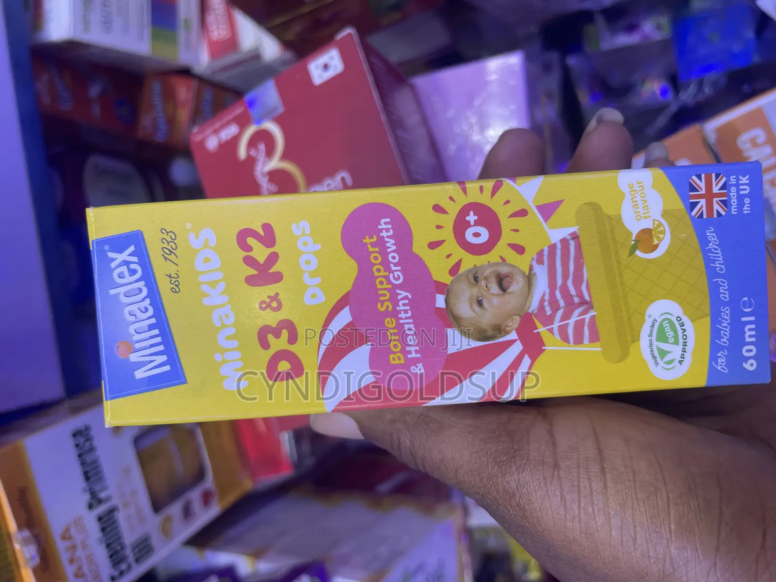 Mina Kids D3 + Drops