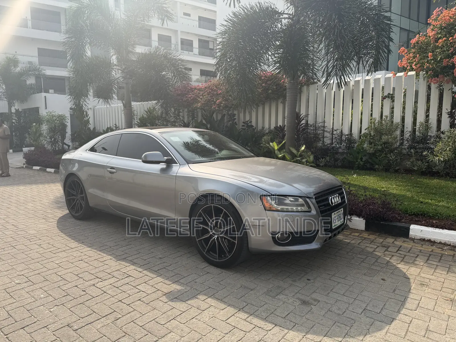 Audi A5 2.0T Quattro Coupe 2012 Gray