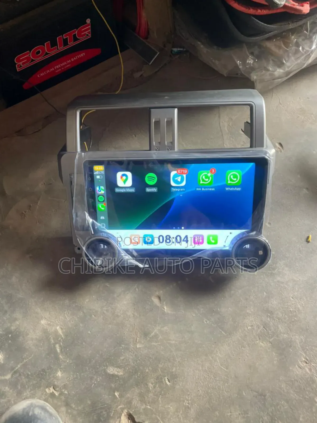 Prado 2014 Two Nob Navigation Apple Carplay Android Auto