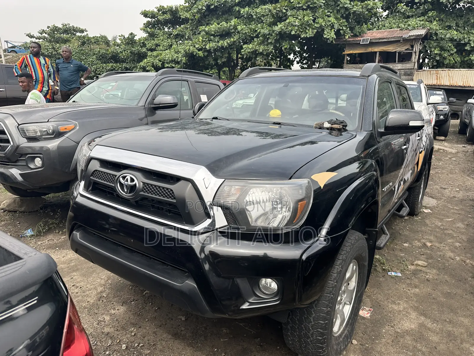 Toyota Tacoma Access Cab V6 2012 Black