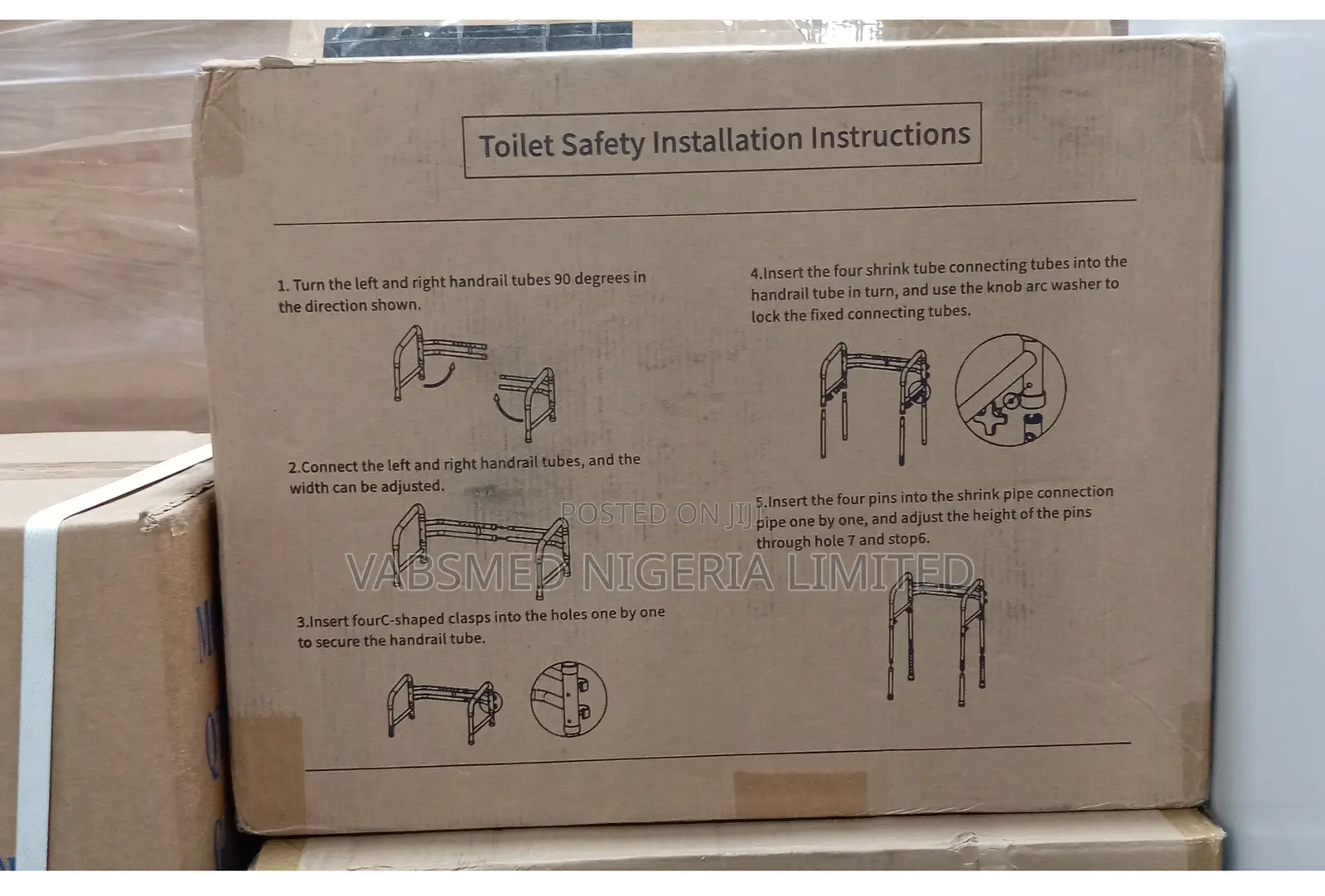 Toilet Safety Rail