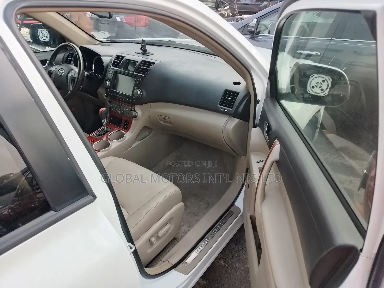 Toyota Highlander Limited 4x4 2009 White
