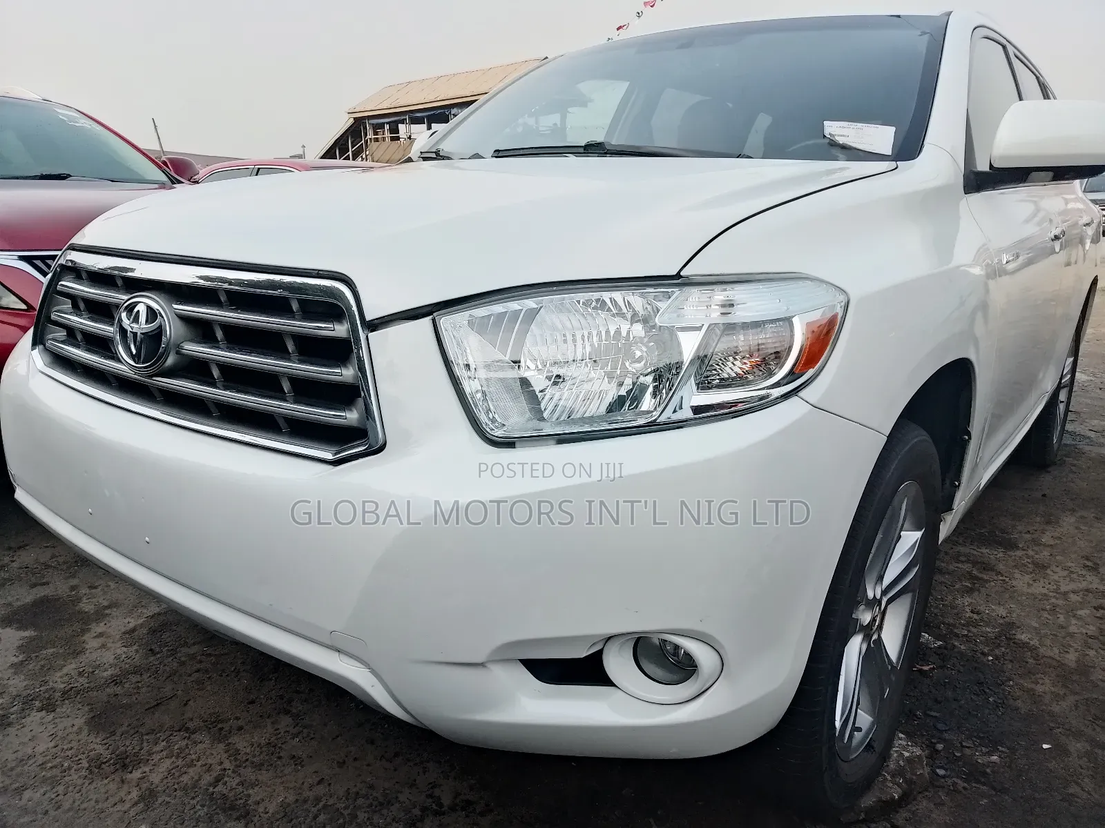 Toyota Highlander Limited 4x4 2009 White