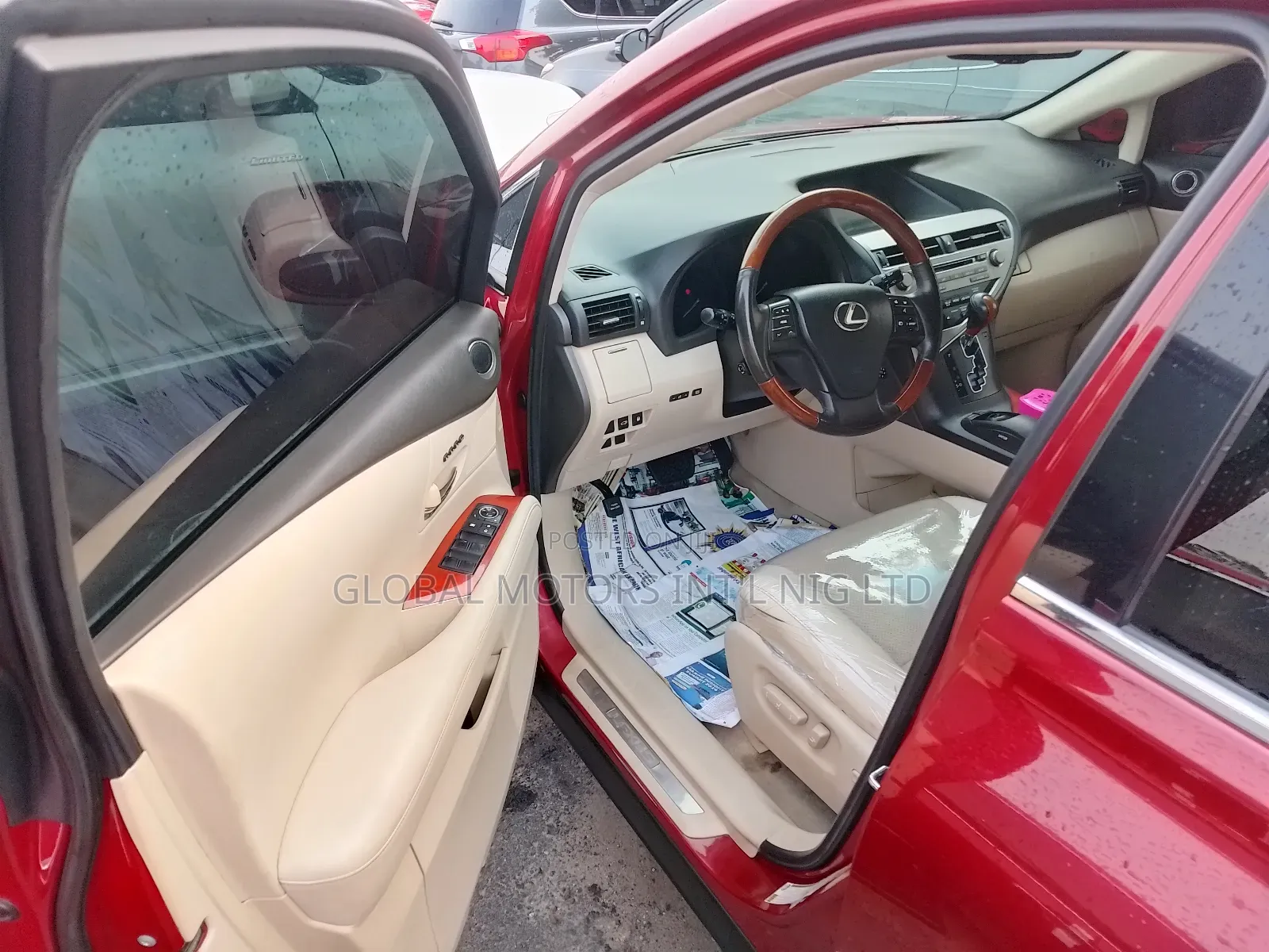 Lexus RX 350 AWD 2012 Red