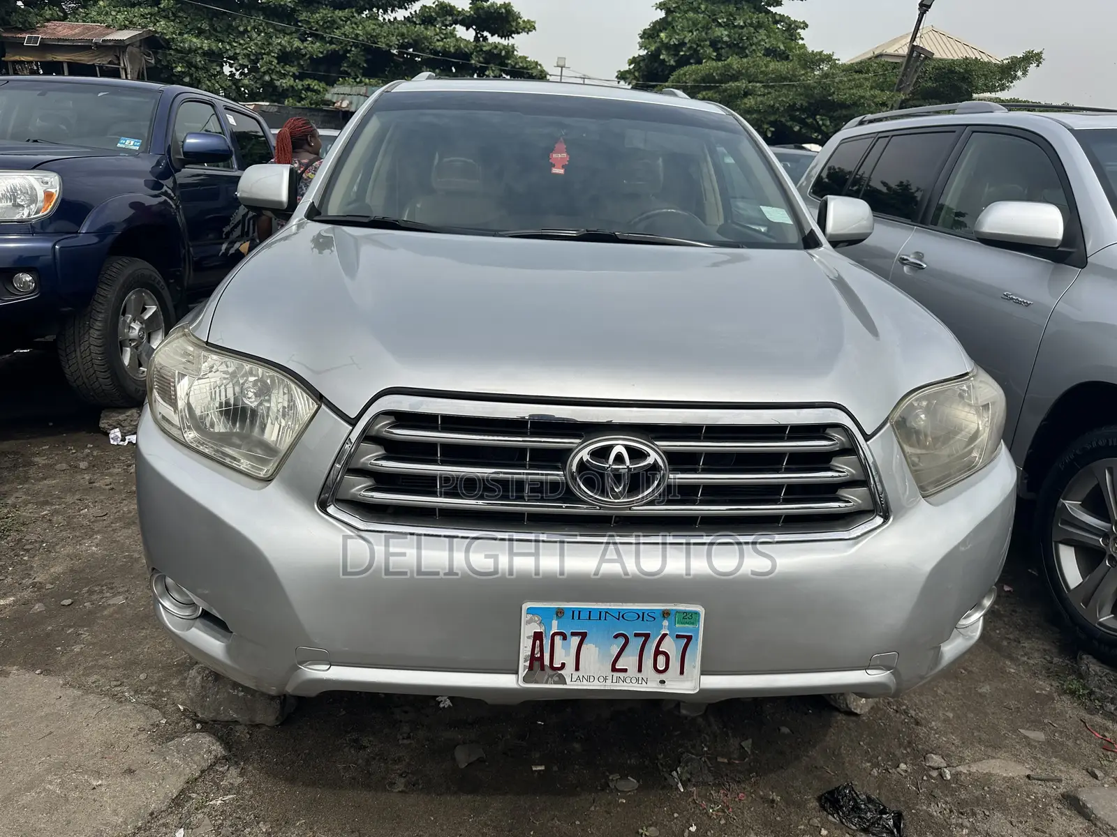 Toyota Highlander Limited 2008 Silver