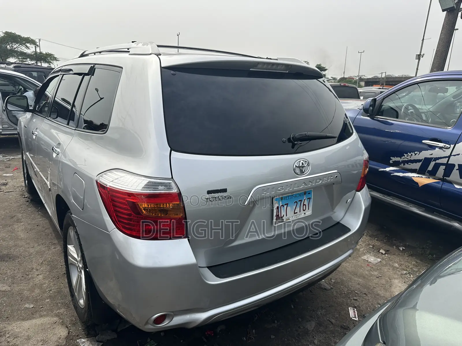Toyota Highlander Limited 2008 Silver