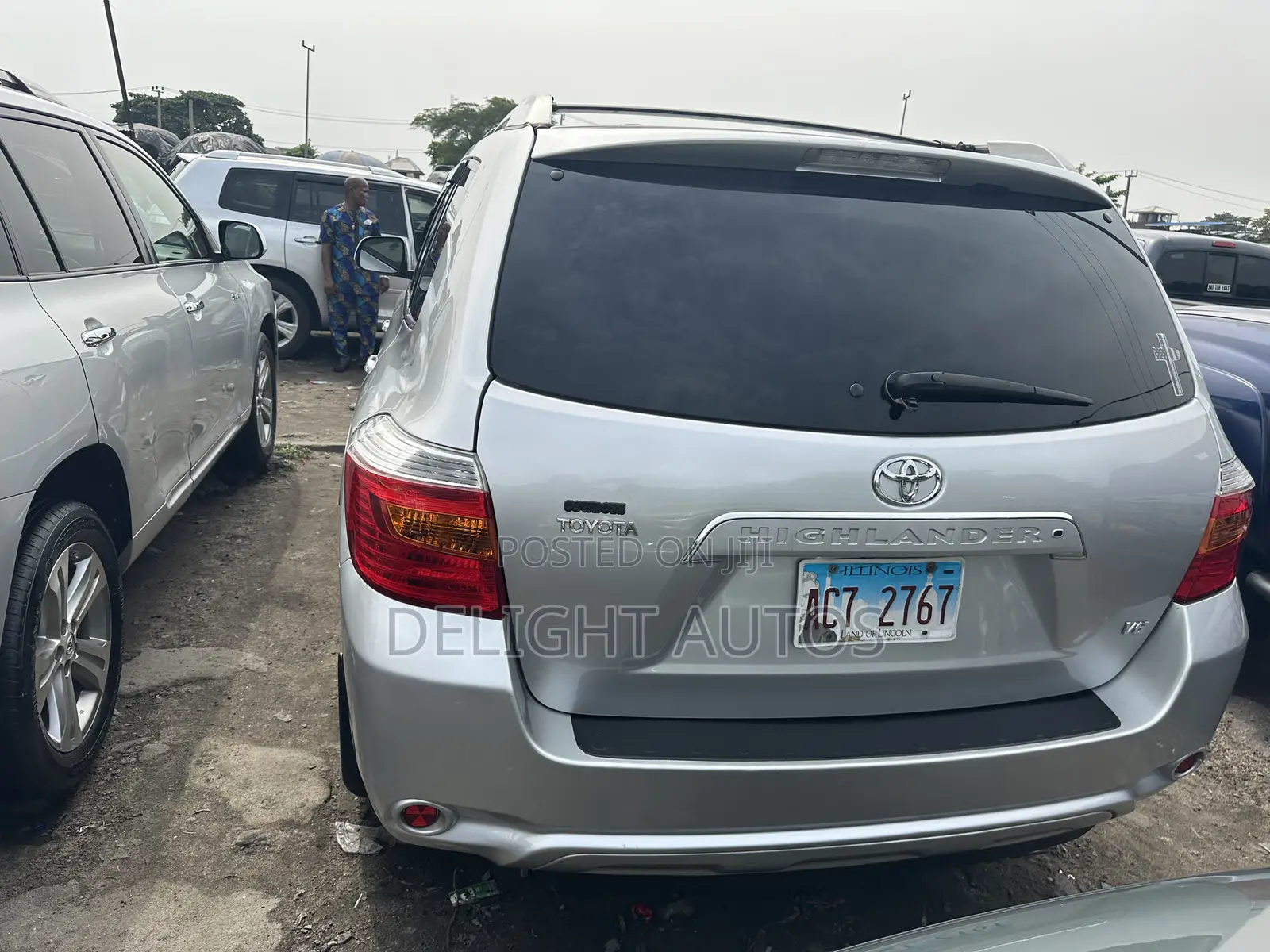 Toyota Highlander Limited 2008 Silver