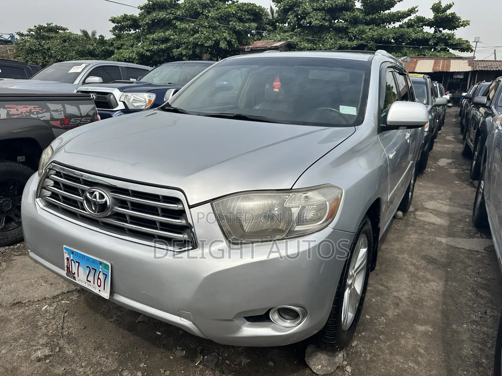 Toyota Highlander Limited 2008 Silver