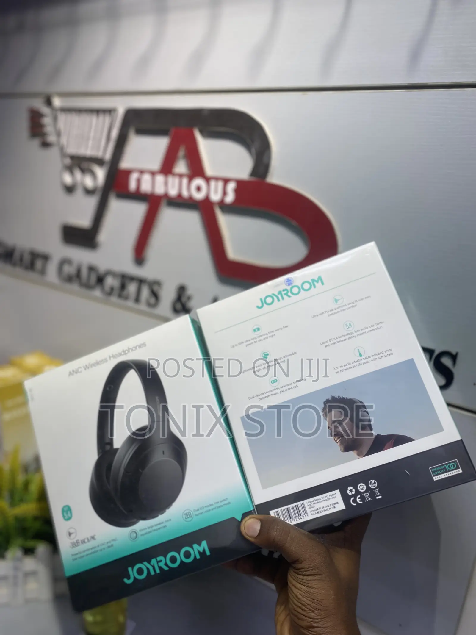 Joyroom Wireless Headphones With Active Noise Cancellation