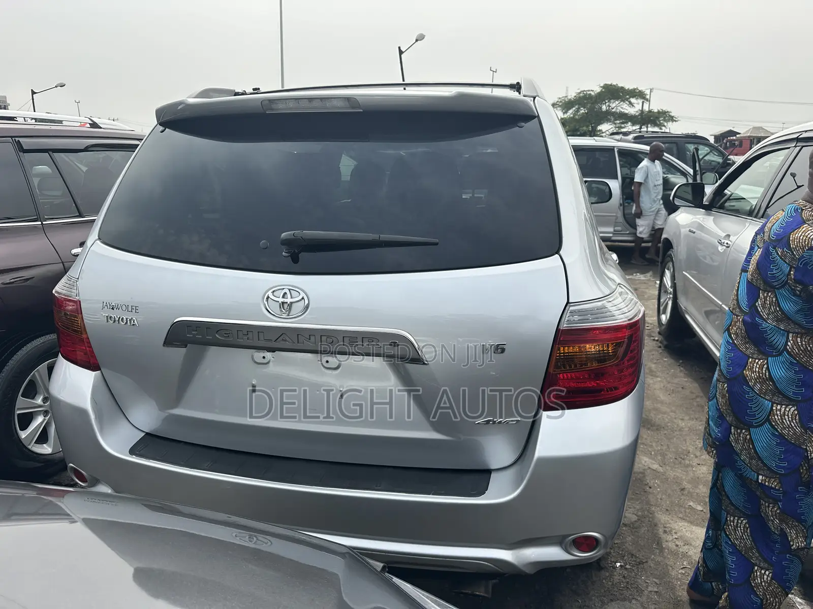 Toyota Highlander Limited 2008 Silver