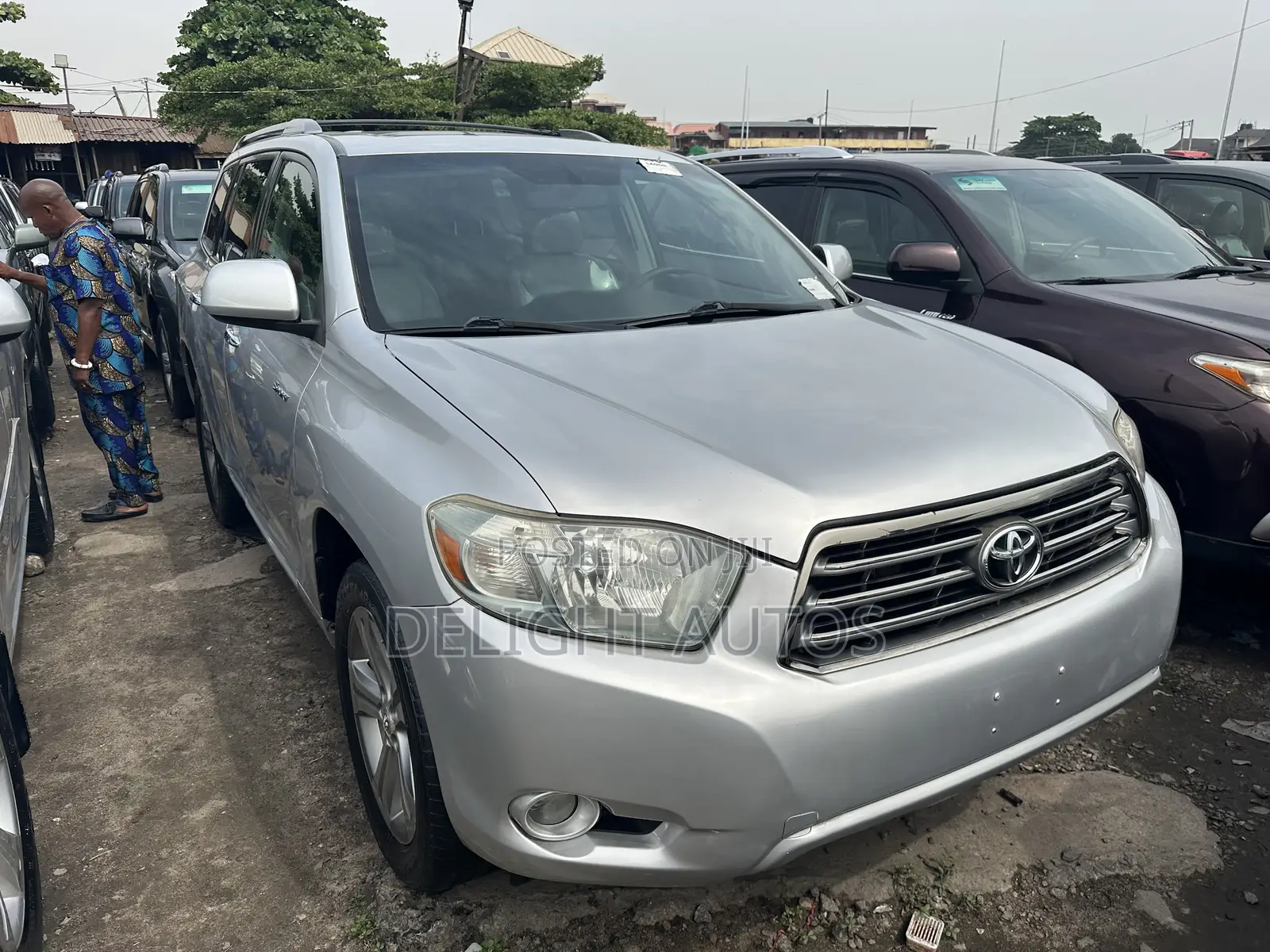Toyota Highlander Limited 2008 Silver