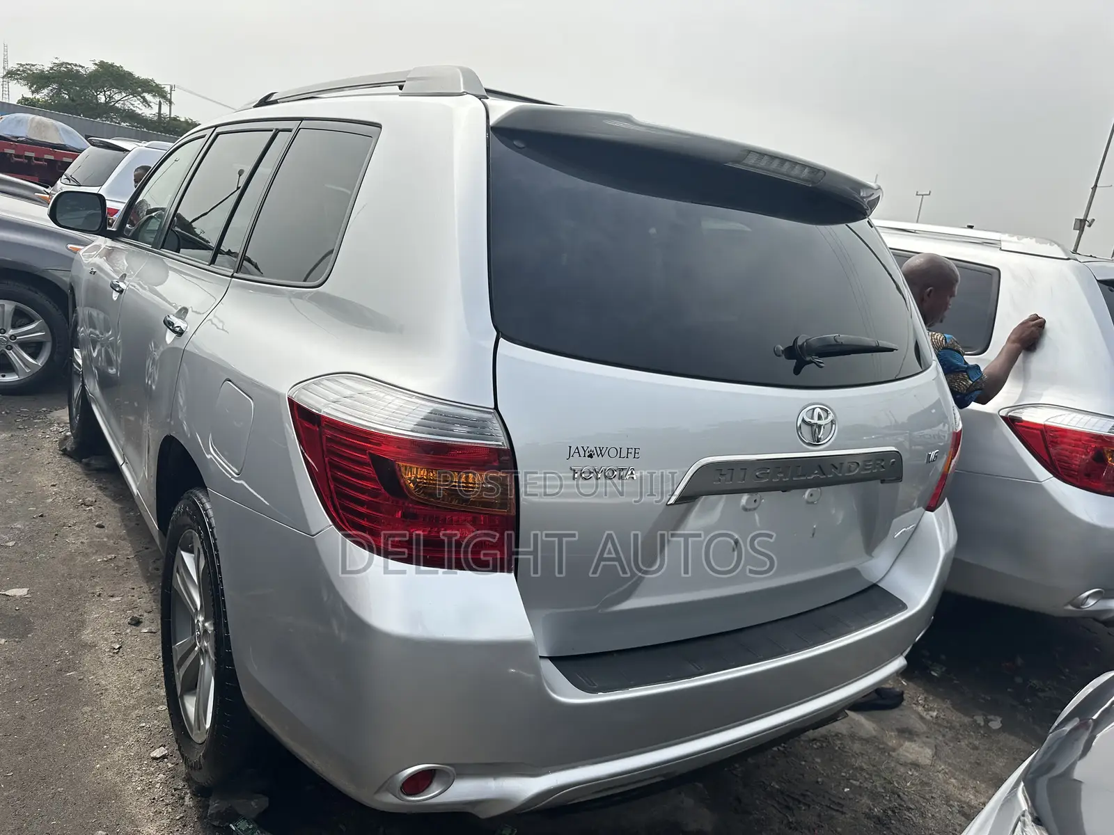 Toyota Highlander Limited 2008 Silver