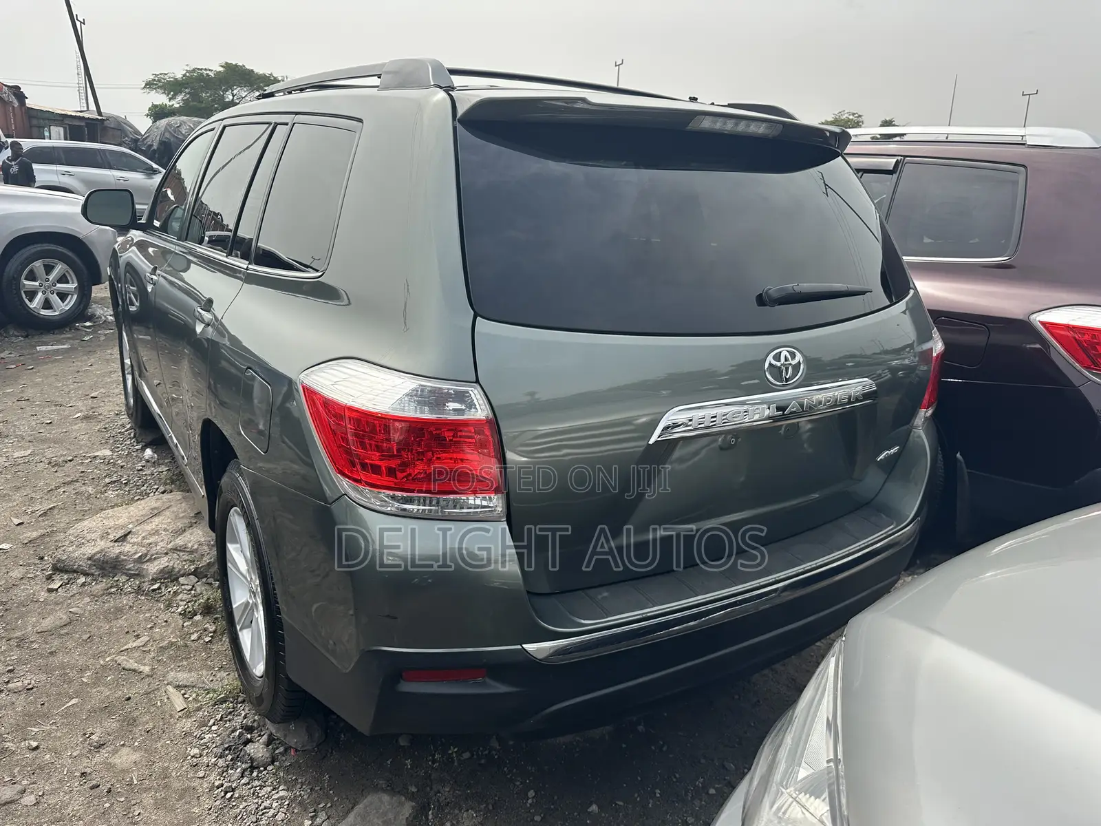 Toyota Highlander Limited 3.5l 4WD 2013 Green