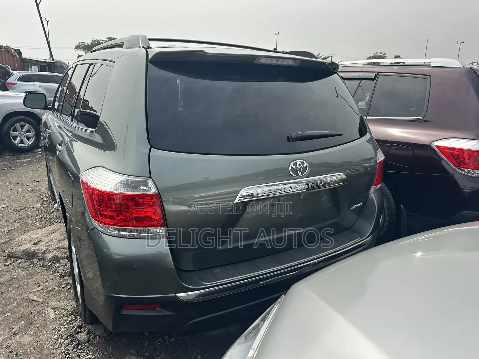 Toyota Highlander Limited 3.5l 4WD 2013 Green