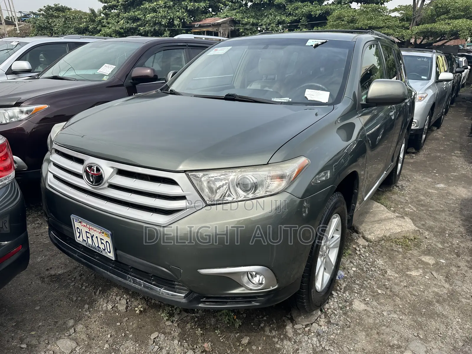 Toyota Highlander Limited 3.5l 4WD 2013 Green