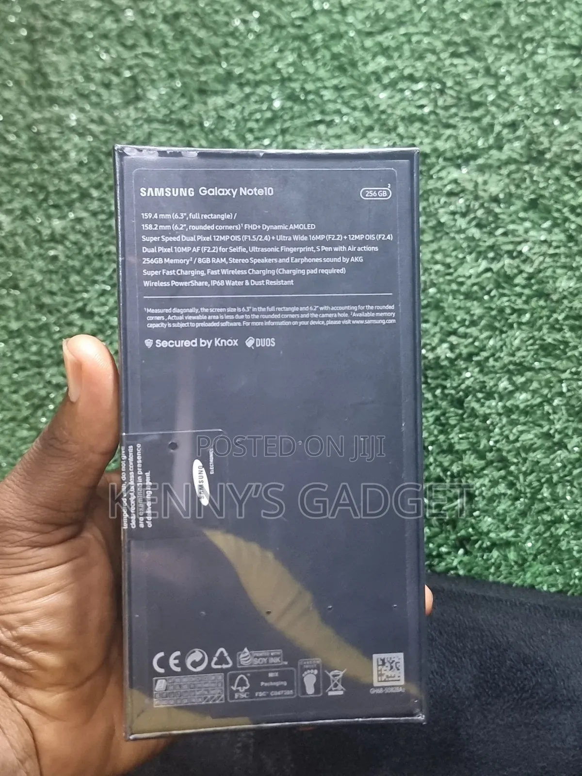 New Samsung Galaxy Note 10 5G 256 GB Black