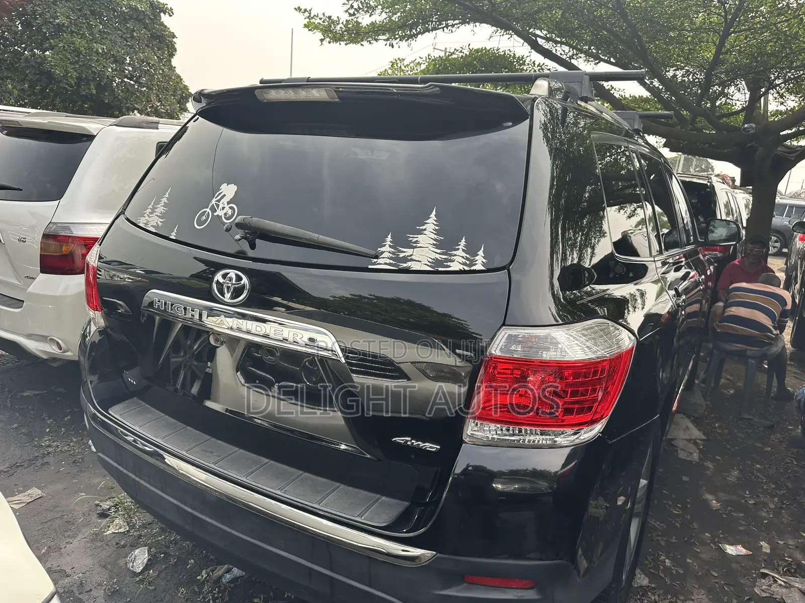 Toyota Highlander Limited 3.5l 4WD 2013 Black