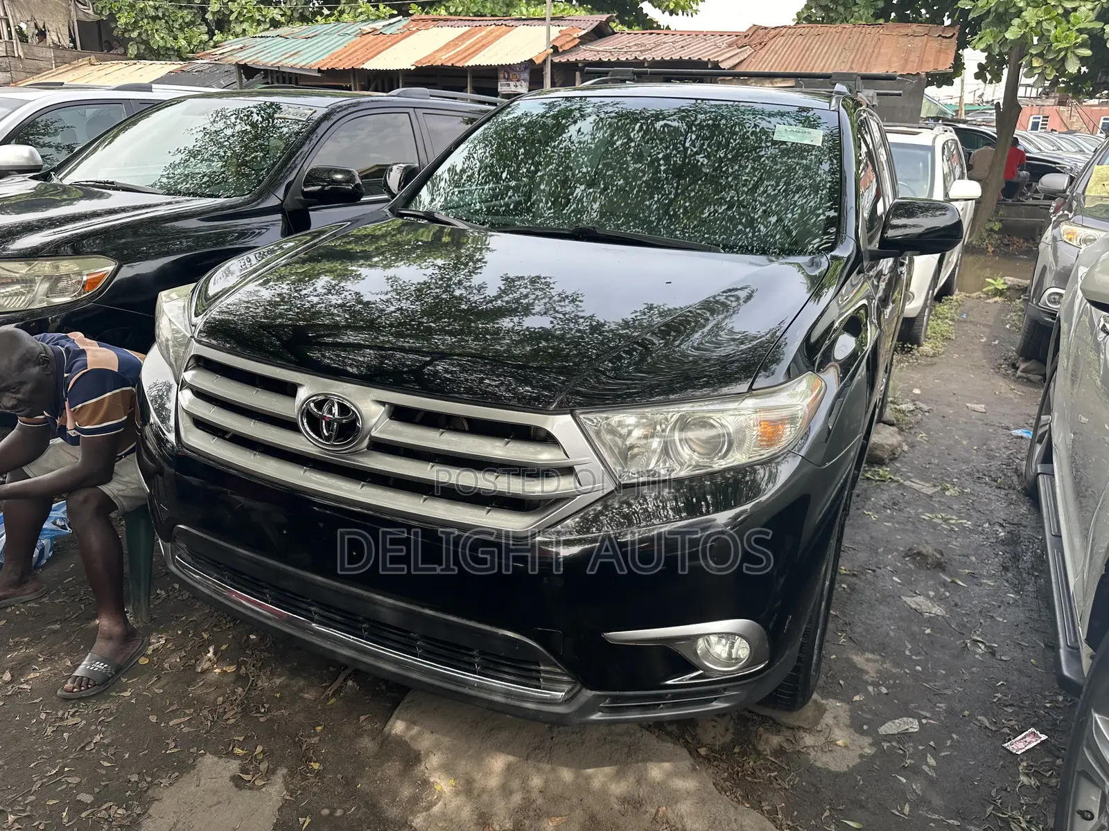 Toyota Highlander Limited 3.5l 4WD 2013 Black