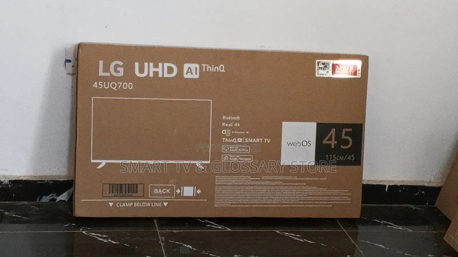 45 Inches Smart Tv With Great Improved Gb Inbuilt Air Play
