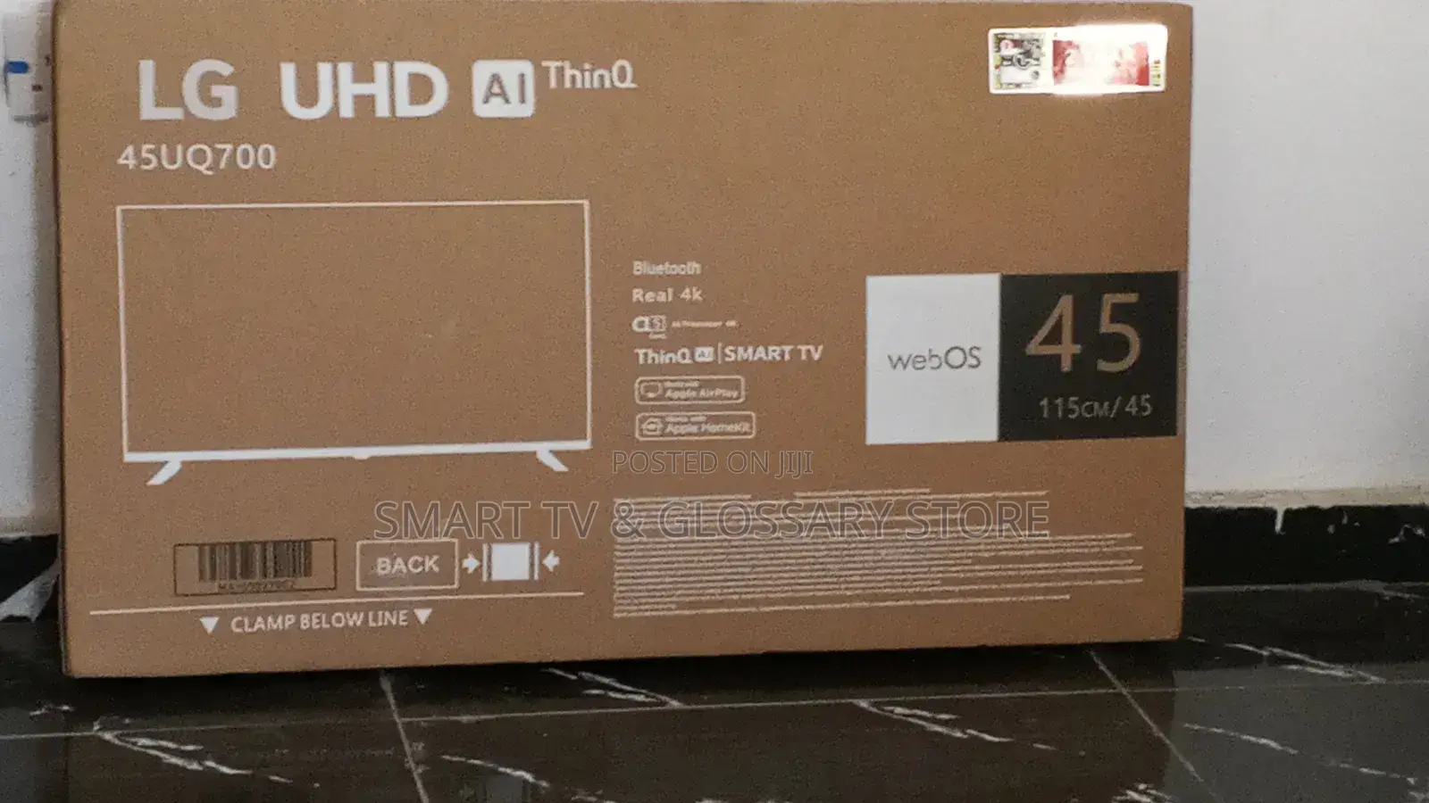 45 Inches Smart Tv Sharp Contrast 4k Ultra Uhd Screen Transition