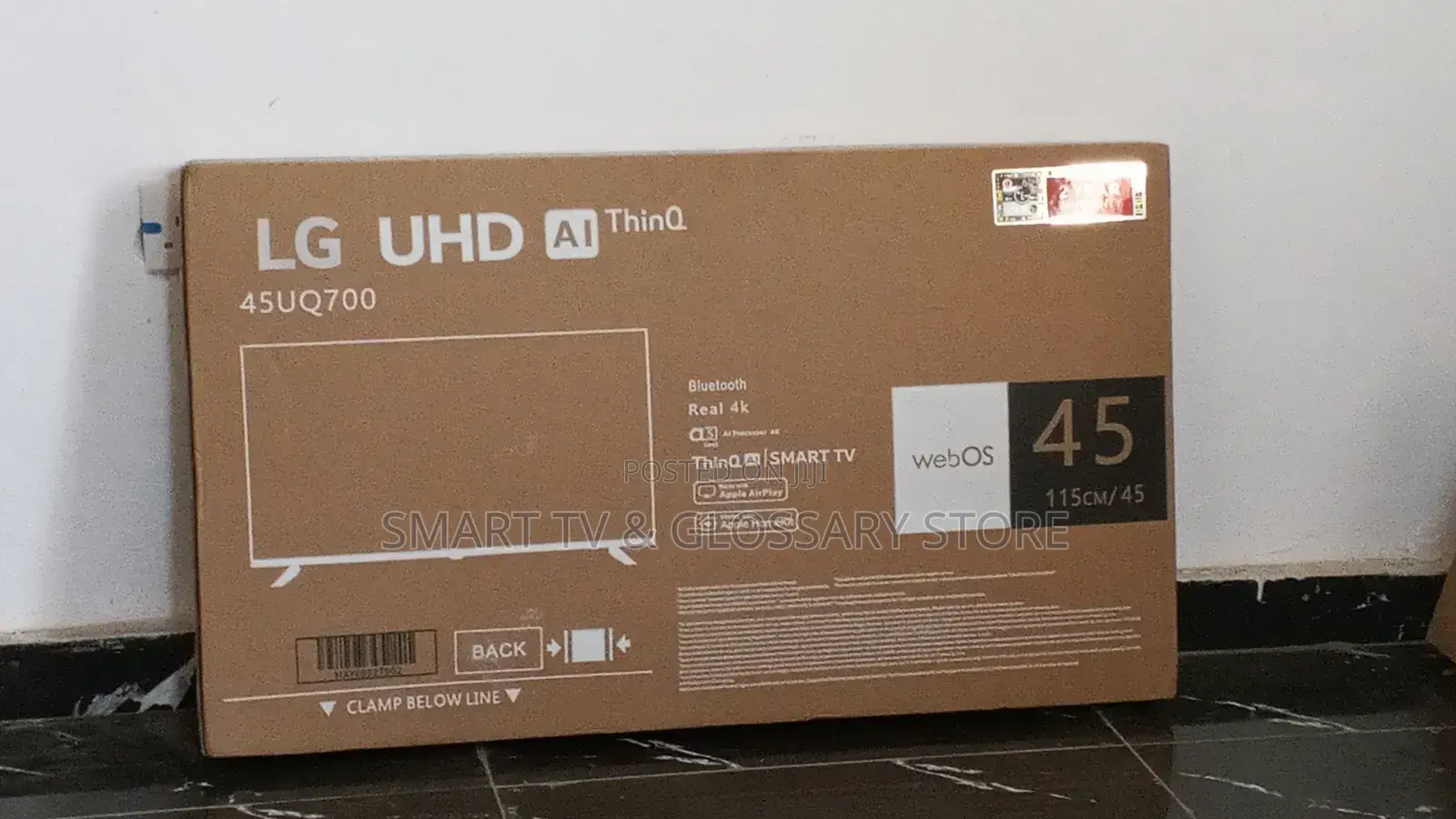 45 Inches Lg Smart Tv With Ai Processor 4k Apple Air Play