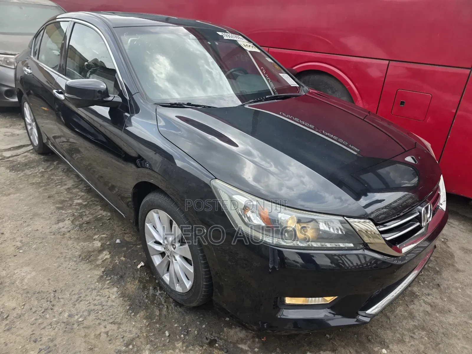 Honda Accord EX-L V-6 4dr Sedan FWD (3.5L 6cyl 6A) 2013 Black