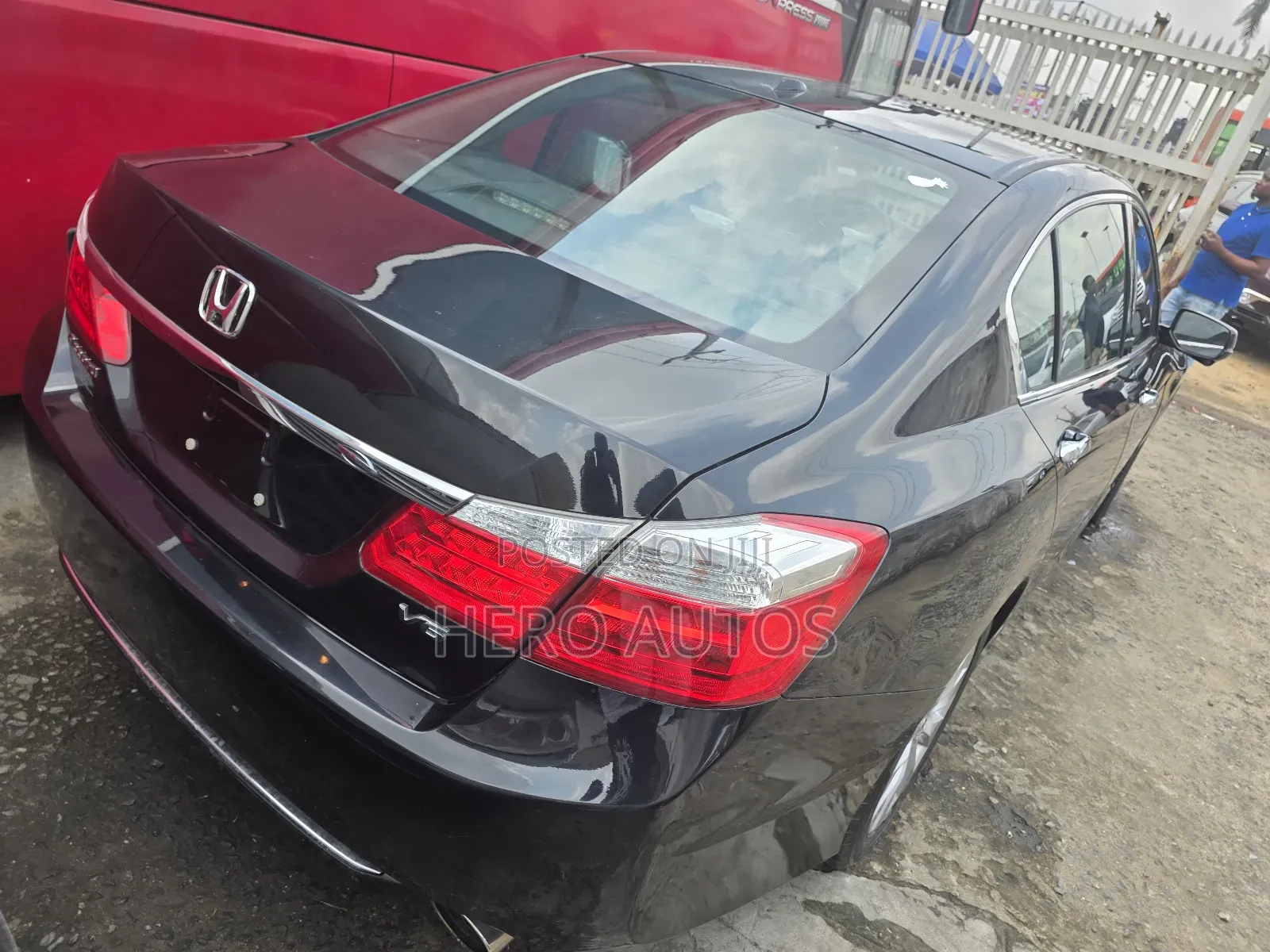 Honda Accord EX-L V-6 4dr Sedan FWD (3.5L 6cyl 6A) 2013 Black