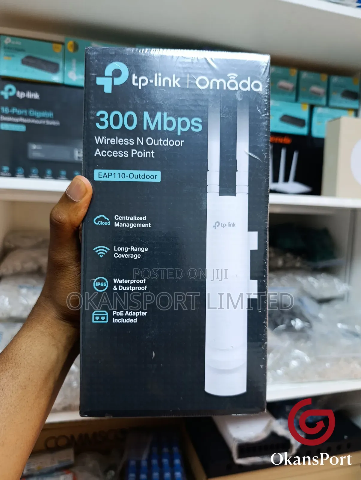 Tp-Link Eap110 Outdoor Ap 300mbps | Eap115 Eap225 Long Range Wifi