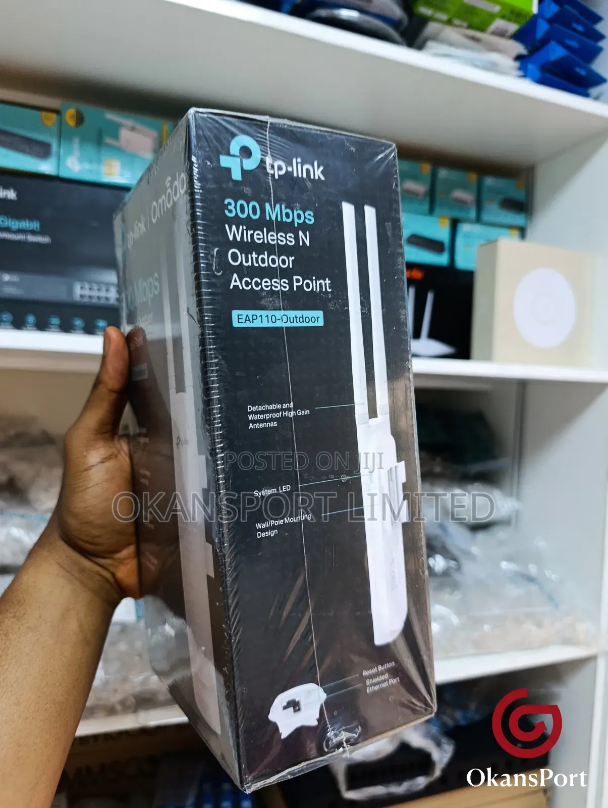 Tp-Link Eap110 Outdoor Ap 300mbps | Eap115 Eap225 Long Range Wifi