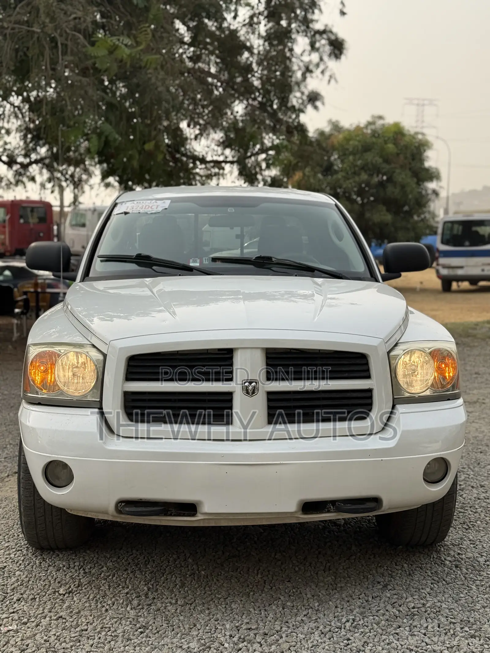 Dodge Dakota Quad Cab 4x4 2006 White