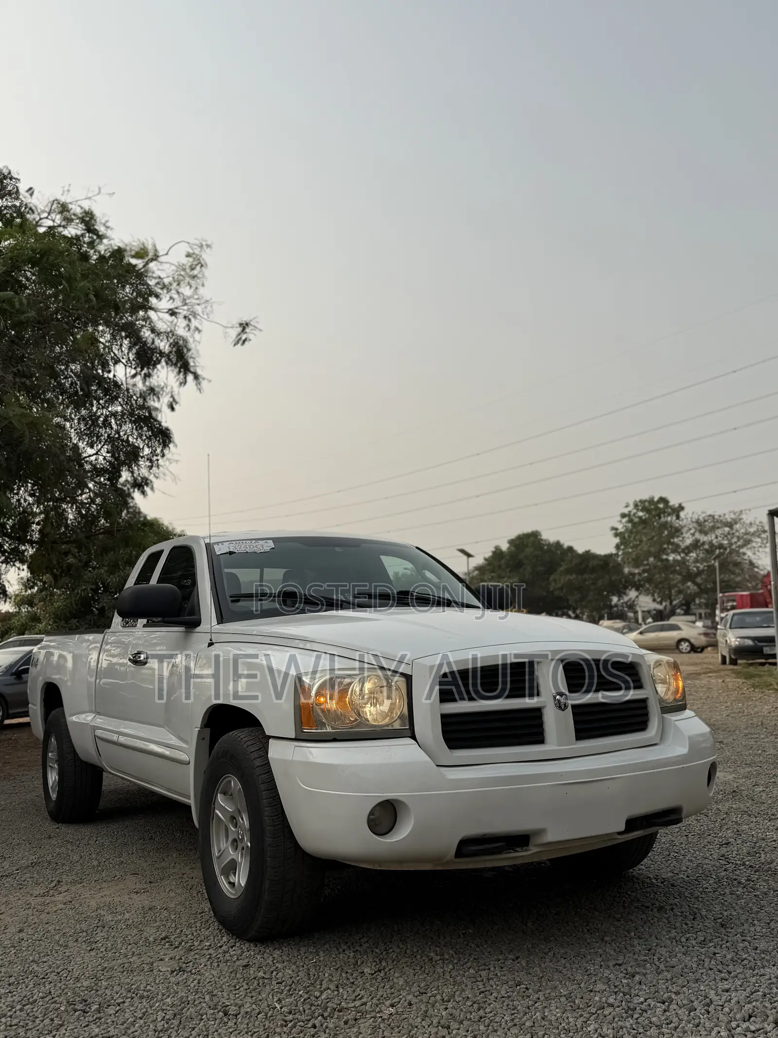 Dodge Dakota Quad Cab 4x4 2006 White