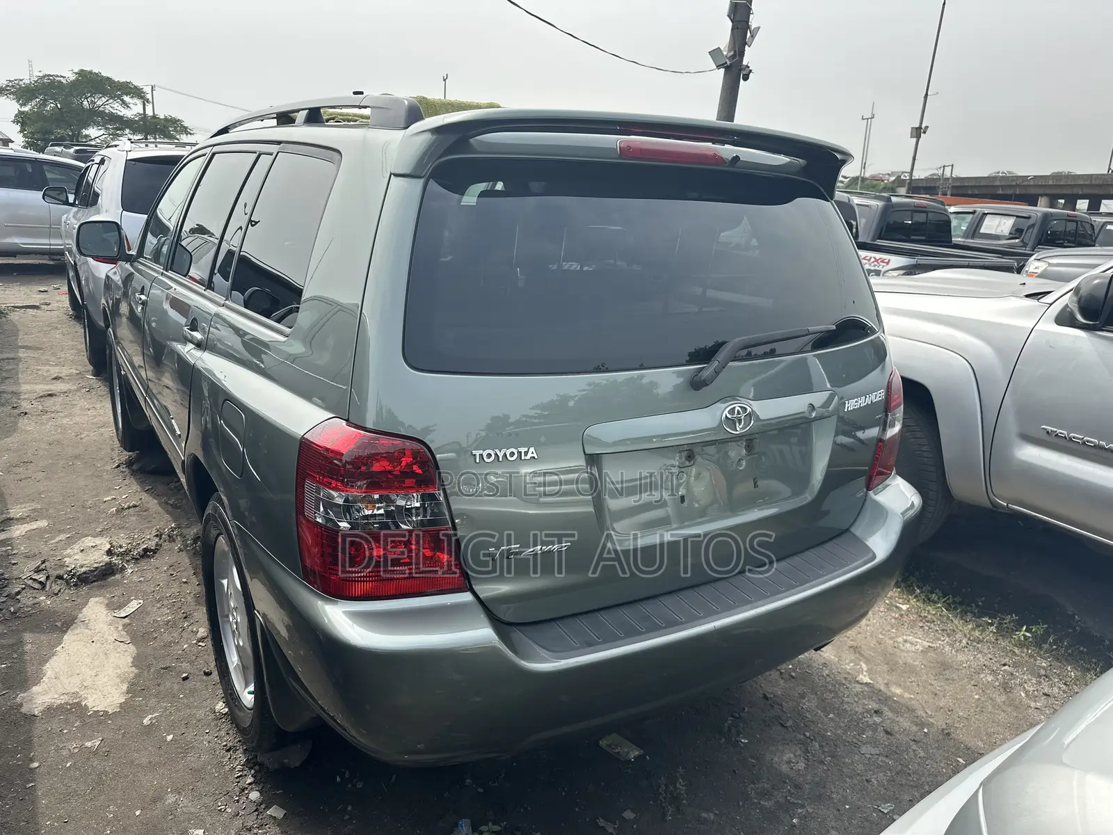 Toyota Highlander V6 2007 Green