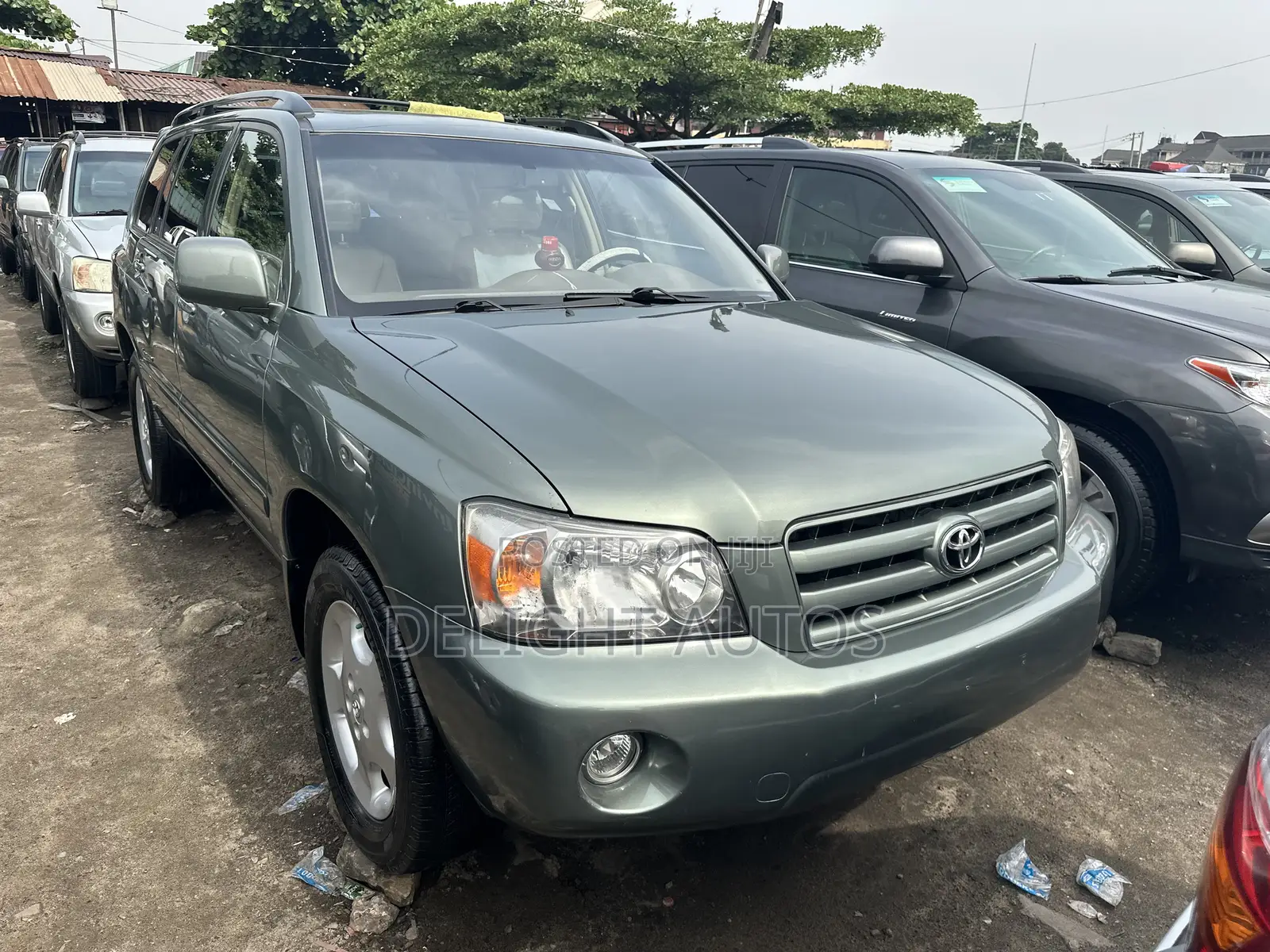 Toyota Highlander V6 2007 Green