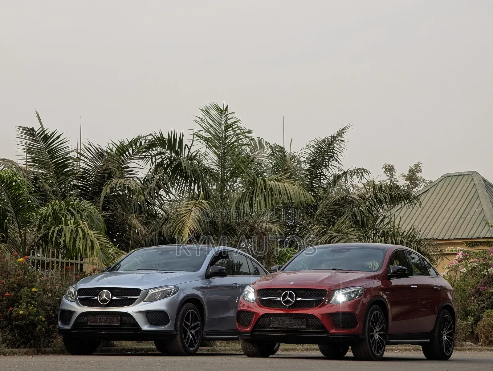 Mercedes-Benz GLE-Class AMG GLE 43 4MATIC 2018 Red