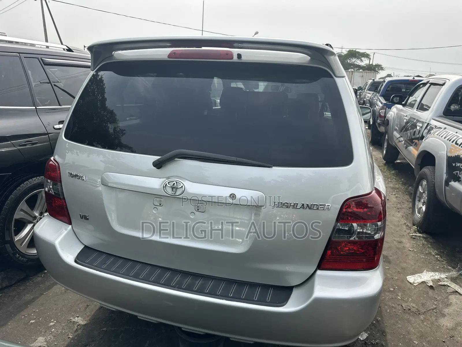 Toyota Highlander V6 AWD 2004 Silver