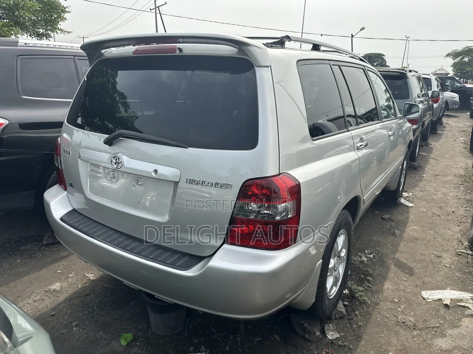Toyota Highlander V6 AWD 2004 Silver