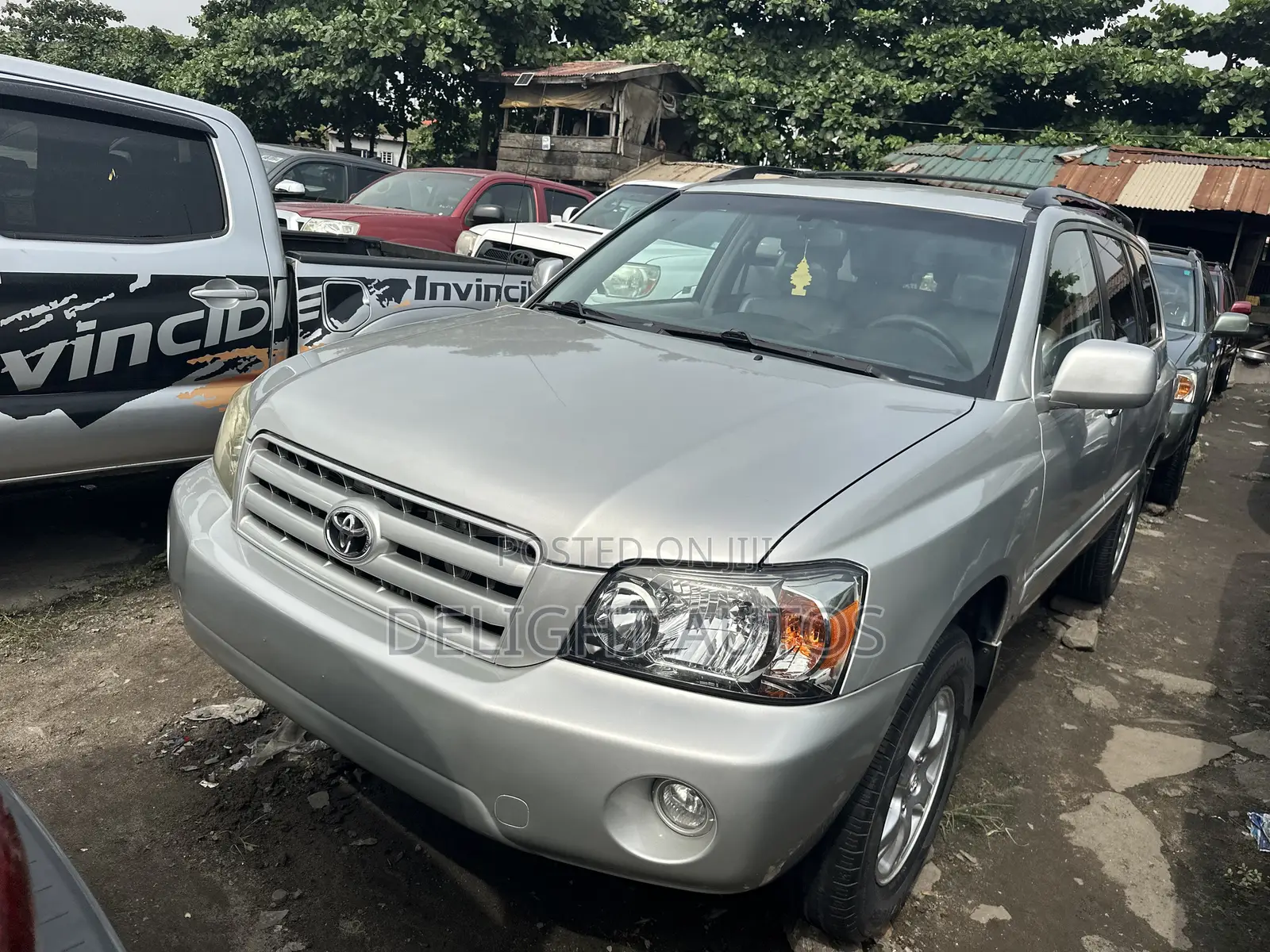 Toyota Highlander V6 AWD 2004 Silver