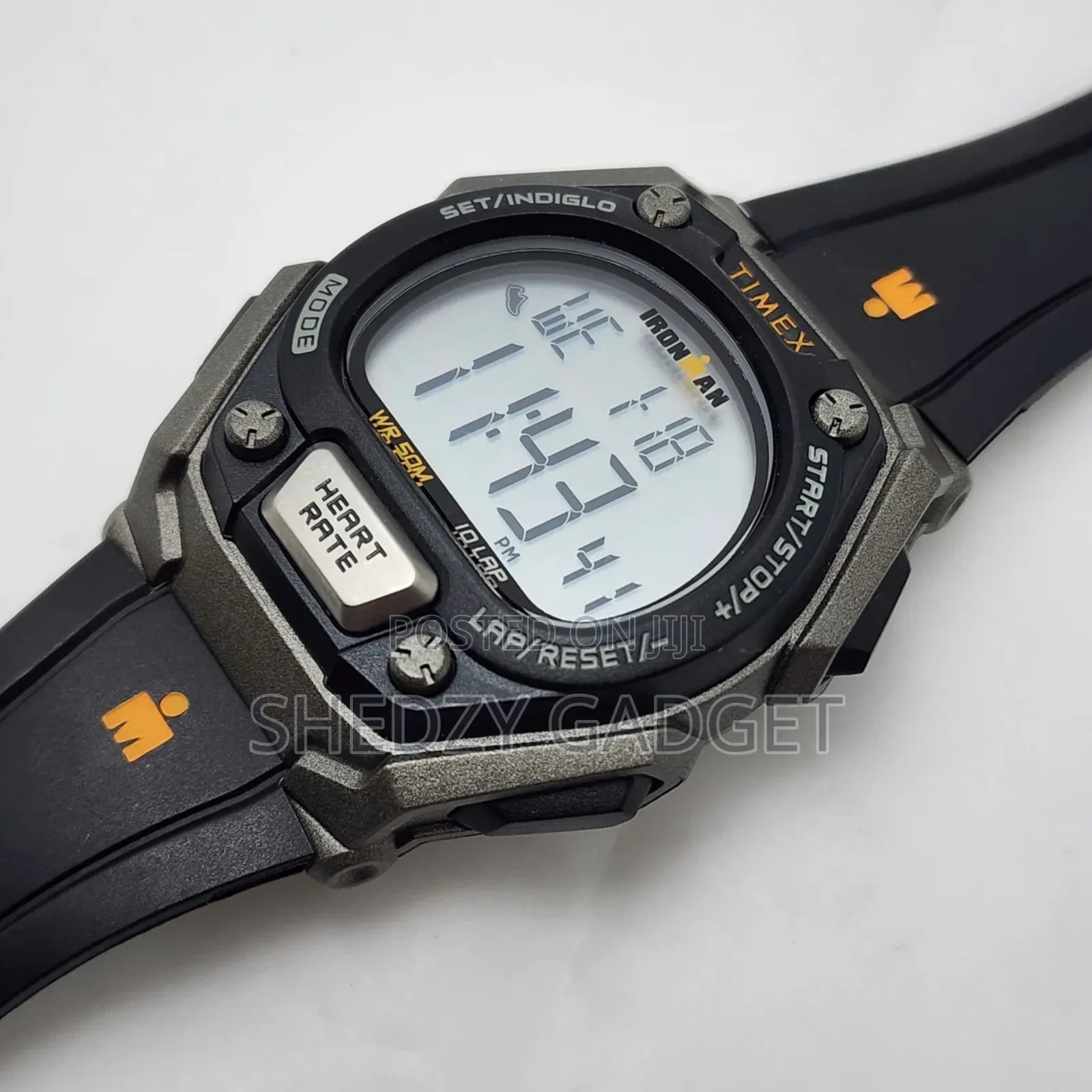 Timex Ironman Indiglo Tw5m49400 Wr 50m Heart Rate Digital Men's Watch